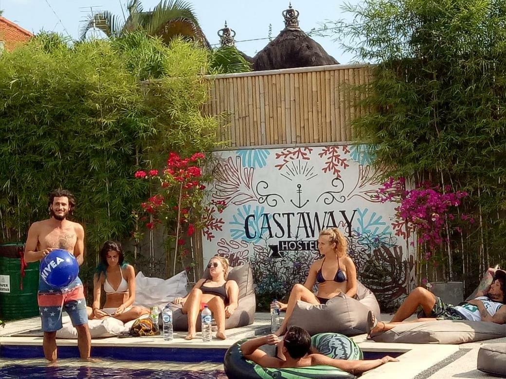 Castaway Hostel Canggu Exterior foto